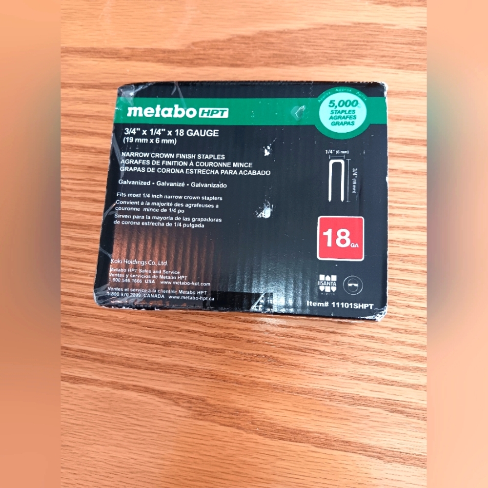 Metabo staples